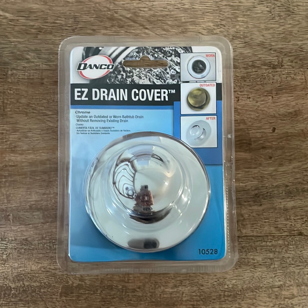 Danco EZ Drain Cover for Bathtub Chrome